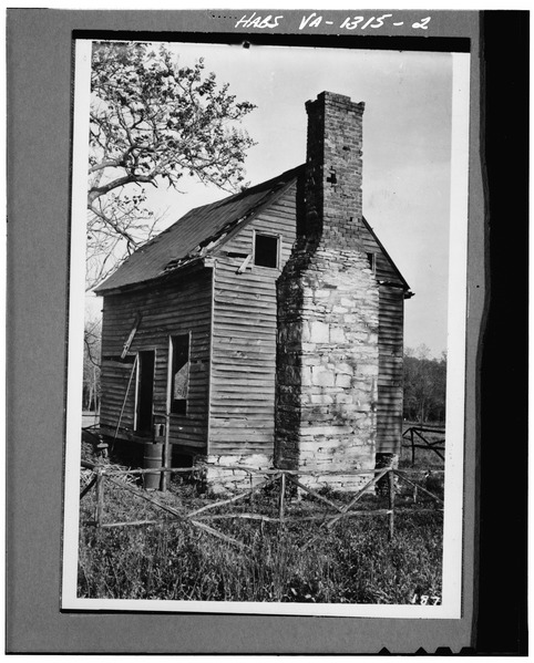 File:PERSPECTIVE VIEW OF NORTH (FRONT) AND WEST SIDE - Kelly House, Main Street, Appomattox, Appomattox County, VA HABS VA,6-APPO,13-2.tif