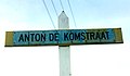 Anton de Kom Street in Paramaribo