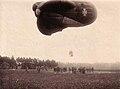 Aufstieg eines Fesselballons, Westfront 1917