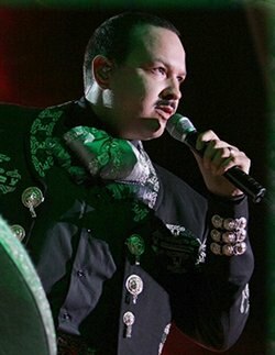 Pepe Aguilar in concert at the Chumash Casino Resort in Santa Ynez, California, on April 20, 2006.