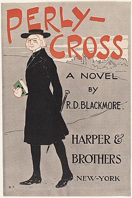 Perly-Cross, a novel by R. D. Blackmore poster ad