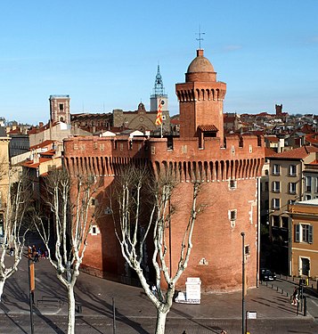 Castillet in Perpignan, France