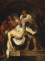 P. P. Rubens: Polaganje v grob, ok. 1612