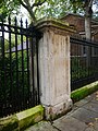 Nineteenth-century railings around St John's Churchyard, Bermondsey. [140]