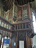 Thumbnail for File:Pipe organ in St John the Baptist Church of England church in Tideswell.jpg