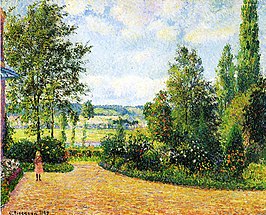Camille Pissarro, Le Jardin de Mirbeau aux Damps