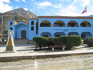 Ataquero District District in Ancash, Peru