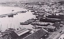 Porto di Chongjin durante il periodo giapponese.