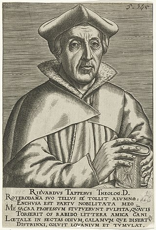 <span class="mw-page-title-main">Ruard Tapper</span> Dutch theologian