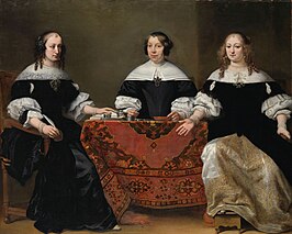 Drie regentessen van het Leprozenhuis te Amsterdam: Clara Abba (1631-1671), Agatha Munter (1632-1687) en Elizabeth van Duynen (?-1703)