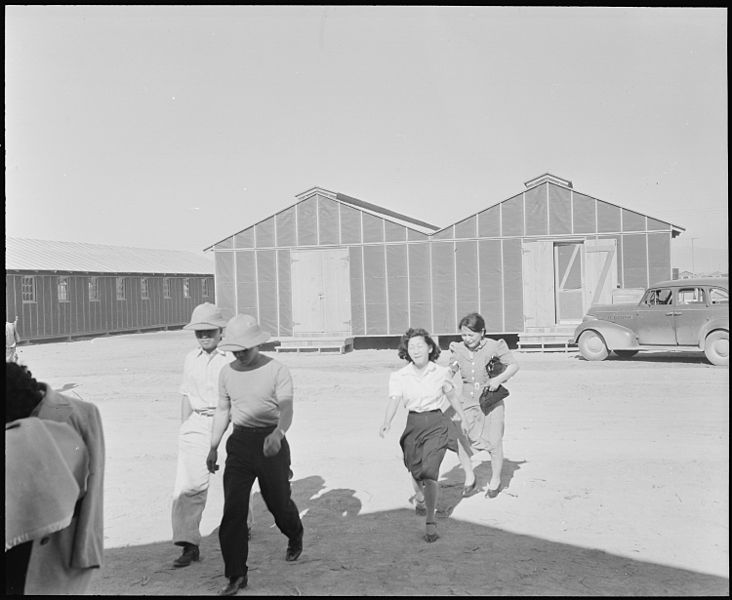 File:Poston, Arizona. Evacuees of Japanese ancestry spending their first day at this War Relocation Auth . . . - NARA - 536135.jpg