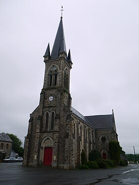 A igreja de Saint-Julien.