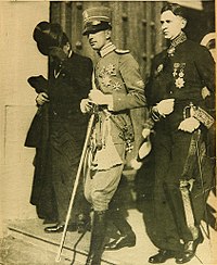 Umbertó, Piemont hercegeként Chilében 1924-ben