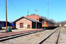 Illinois Central Depot now used by Grenada Railroad.