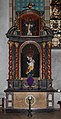 * Nomination St. Nikolaus von Tolentino - Side altar left of High Altar, showing Maria with Jesus and St. Hubertus --Cccefalon 05:18, 22 April 2014 (UTC) * Promotion A bad crop IMO. The only reason I can imagine to the uncentered altar is to show the window on the right, but it is cut at the top. Jbribeiro1 03:15, 23 April 2014 (UTC)  ok I tried another crop. Please have a look. --Cccefalon 19:03, 25 April 2014 (UTC) Ok for me now. --Jbribeiro1 02:56, 26 April 2014 (UTC)