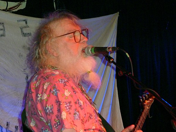 R. Stevie Moore (pictured 2011) is one of the better-known artists associated with cassette culture.