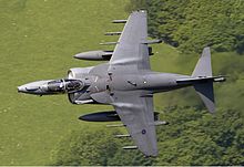 Overhead view of a Harrier GR9, 2006 RAF British Aerospace Harrier GR9 Lofting-1.jpg