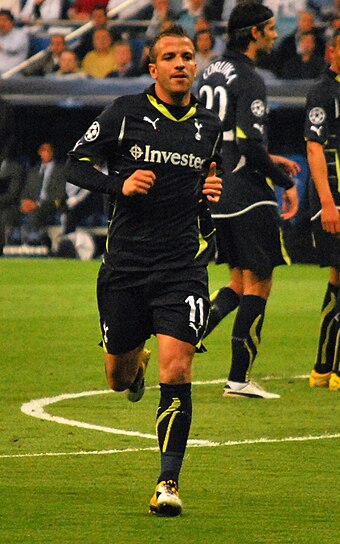 Rafael van der Vaart im Trikot von Tottenham Hotspur (April 2011)