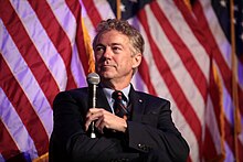 Paul at the 2019 Turning Point USA Winter Gala at Mar-a-Lago.