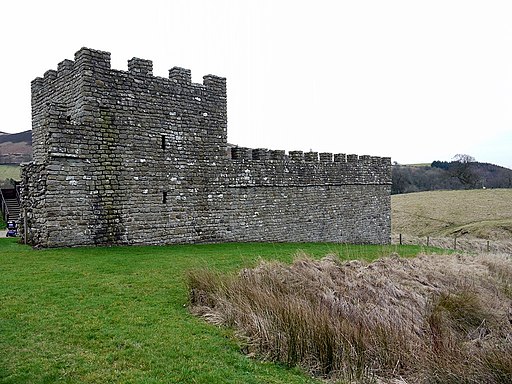 Reconstructed section of Hadrian's Wall, Vindolanda - geograph.org.uk - 2860960