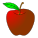 Red apple.svg