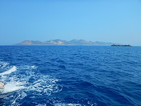 Ro Island gezien vanuit het noordwesten