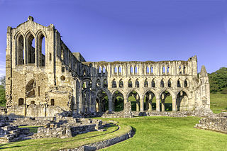 Rievaulx Abbey Ruined mediaeval abbey in Yorkshire, England
