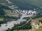 Abriès - Rue Centrale - Francja