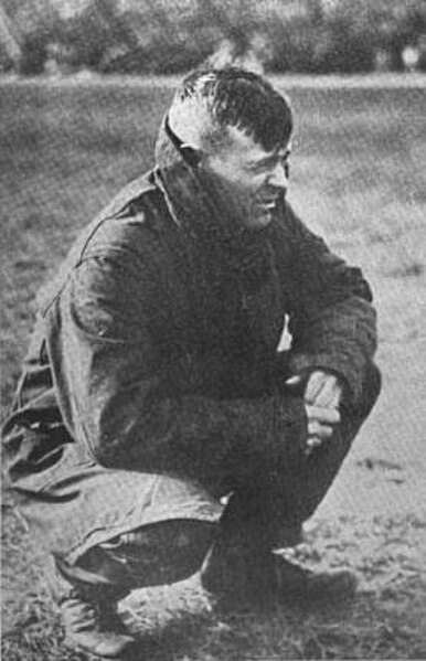 Coach Robert Zuppke in 1920