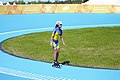 * Nomination Roller speed skating gold medal winner Gabriela Rueda at the 2018 Summer Youth Olympics. Women 1000m Sprint - Final. (By User:BugWarp) --MB-one 22:56, 24 November 2018 (UTC) * Promotion The athlete's name is necessary here IMO --Ermell 08:07, 25 November 2018 (UTC) Fixed. --MB-one 13:51, 25 November 2018 (UTC)  Support Good quality. --Ermell 07:56, 27 November 2018 (UTC)