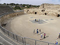 Roman Amphitheater at Beth Guvrin (7455825750).jpg