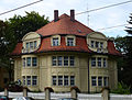 Mansard roof villa