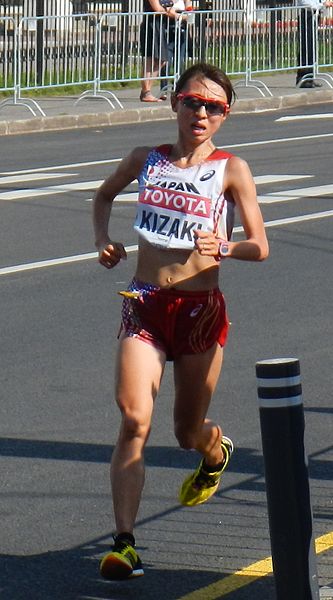 File:Ryoko Kizaki during 2013 World Championships in Athletics Women Marathon.jpg