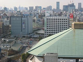 <span class="mw-page-title-main">Ryōgoku</span> District in Sumida, Tokyo