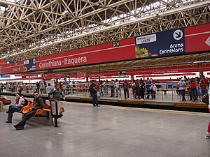 São Paulo Subway Corinthians Itaquera.JPG 