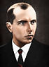 Степан Бандера. Колоризований портрет з фотографії до 1934