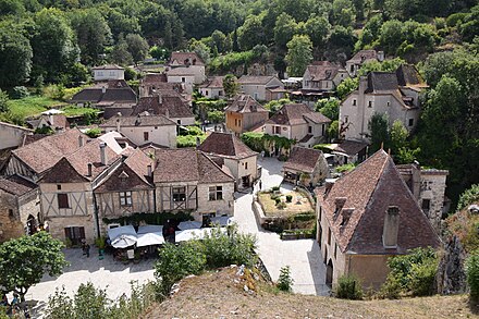 Lapopa. -Saint Cirq Lapopie Франция. Французская деревня с высоты. Saint-Cirq-Lapopie зимой. Сент-Сирк-Лапопи на карте.