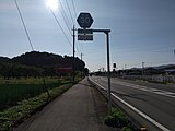 越生町西和田付近