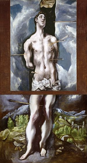 San Sebastián, de El Greco, completeto (Museo del Prado) .jpg