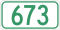 Saskatchewan Rotası 673.svg