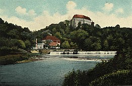 Schloss Sachsenburg um 1900