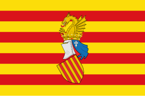 Senyera valenciana preautonòmica 2009.svg