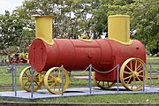 Steam Boiler on display