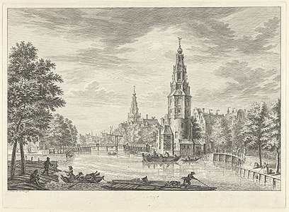 Vue de Simon Fokke (entre 1760 et 1784)