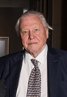 Attenborough at the opening of the Weston Library in March 2015