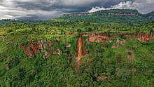 Sisiyi Waterfall, in Bulambuli District.