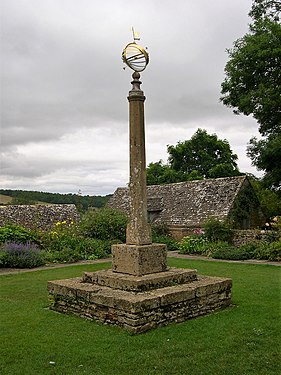 Column at Snowshill Manor