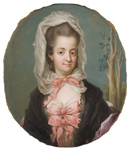 София Альбертина, 1753-1829, принцесса Свериге (Якоб Бьорк) - Национальный музей - 15321.tif