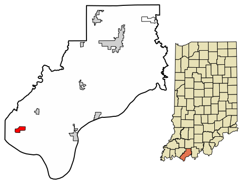 File:Spencer County Indiana Incorporated and Unincorporated areas Hatfield Highlighted 1832494.svg