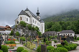 Spital am Pyhrn Filialkirche hl Leonhard mit Friedhof-5696